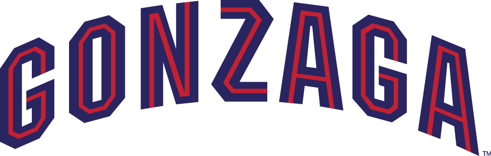 Gonzaga Bulldogs 1998-2011 Wordmark Logo diy iron on heat transfer